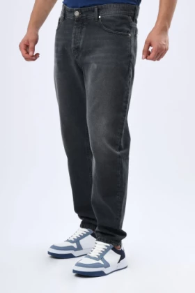 Pantalon Denim Gris